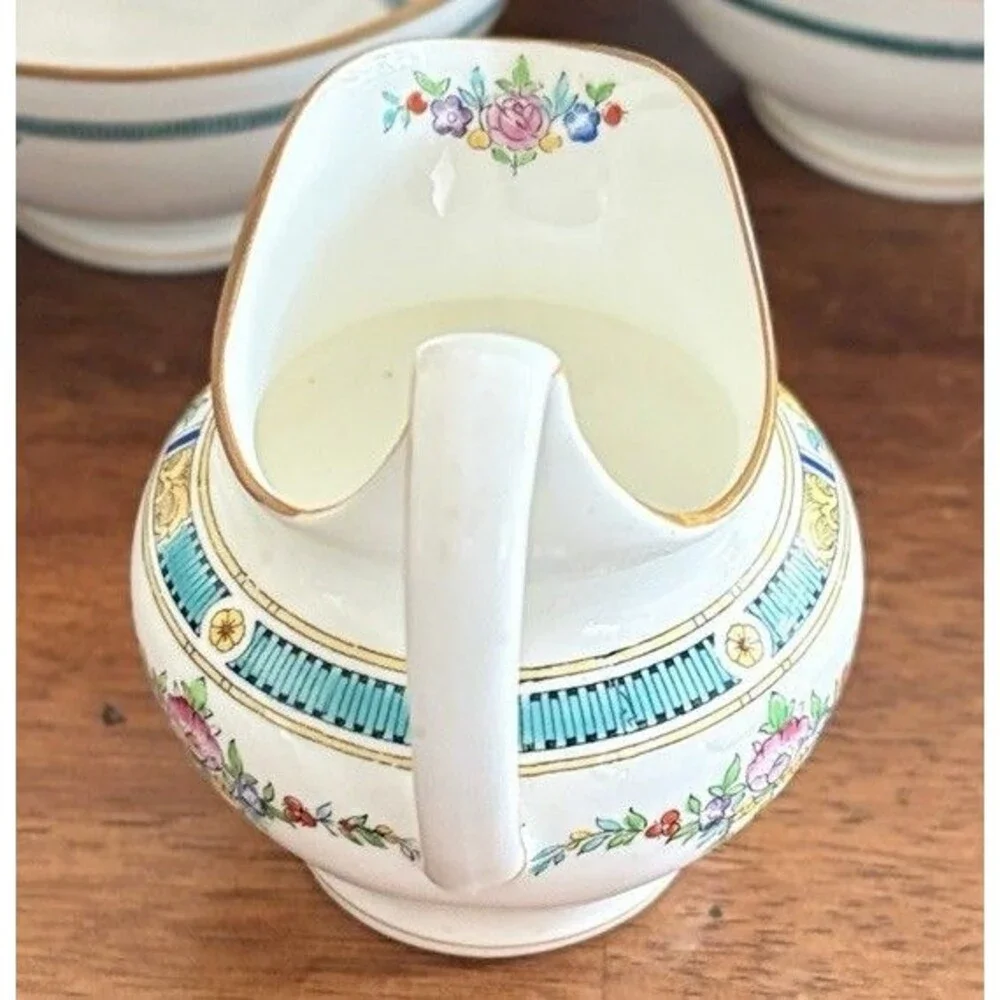Minton Princess Pink Flower Creamer Mini 2 7/8